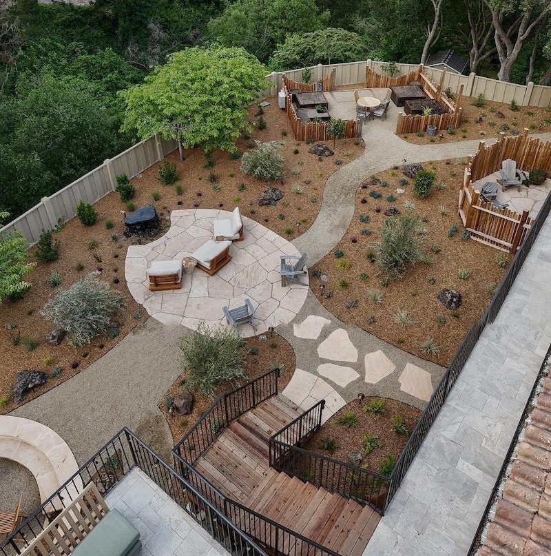 Residential landscape care supporting long-term fire readiness by K&D Landscaping