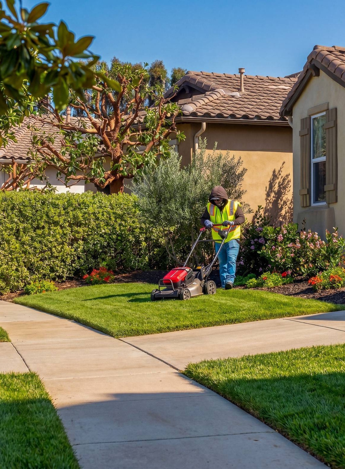 HOA landscape contractor serving residential communities by K&D Landscaping