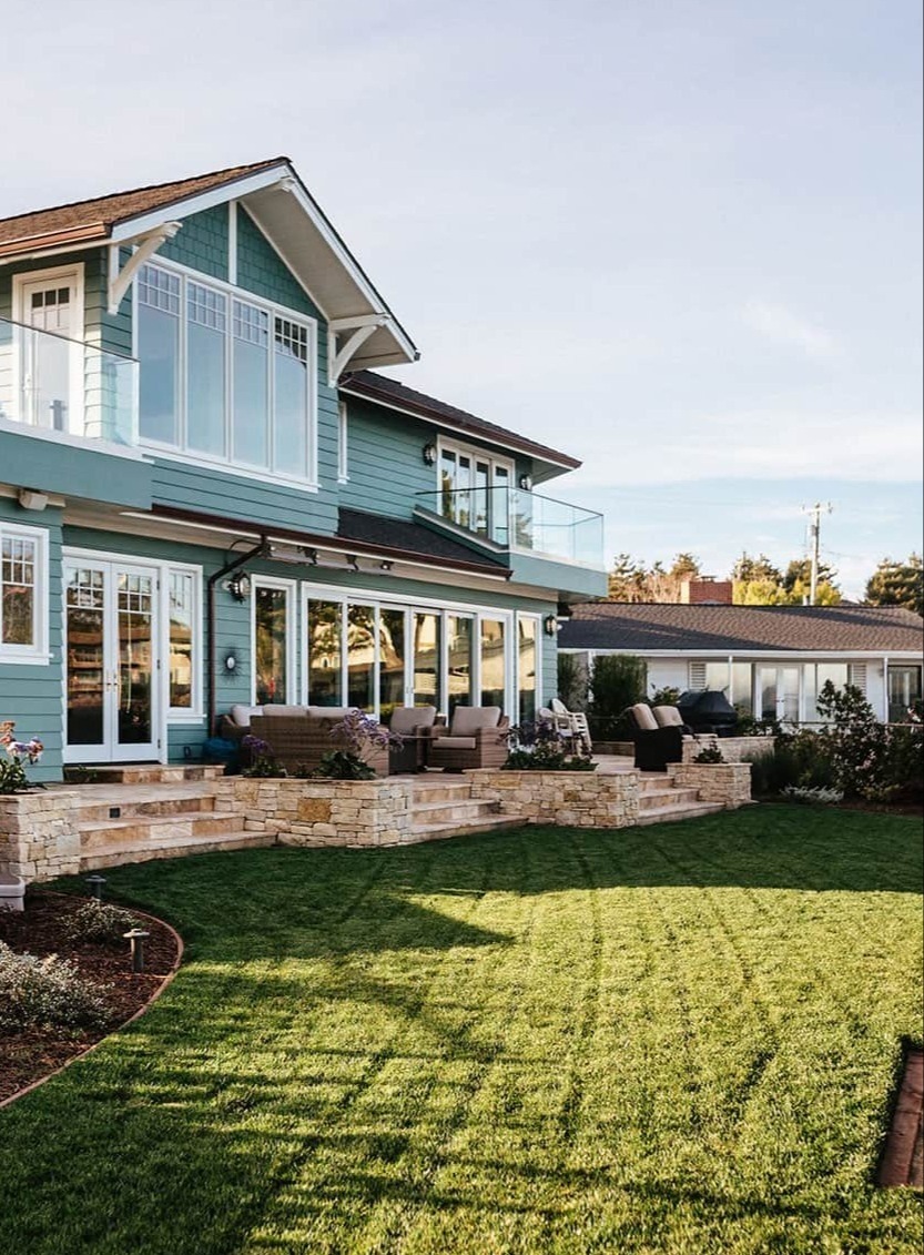 Luxury estate property featuring professionally maintained outdoor living spaces by K&D Landscaping-1