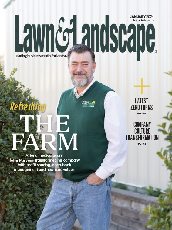 Justin White of K&D Landscaping