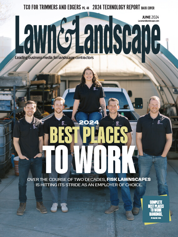 Justin White of K&D Landscaping