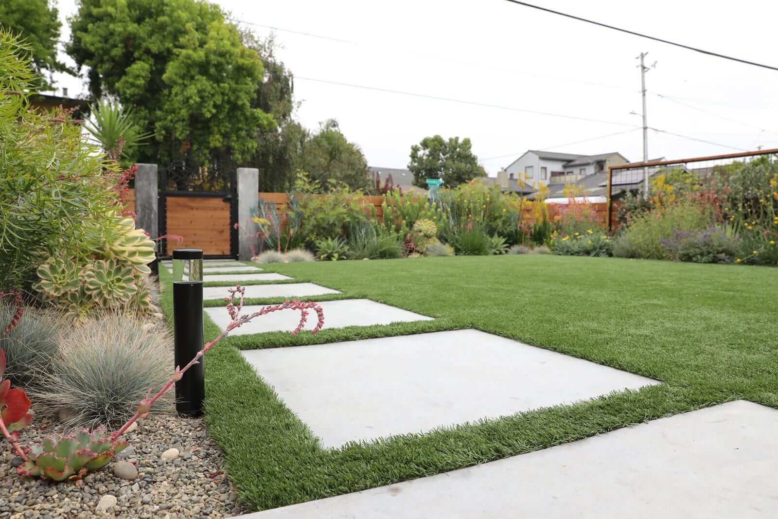 Fire mitigation landscaping featuring weed reduction and overgrowth control by K&D Landscaping