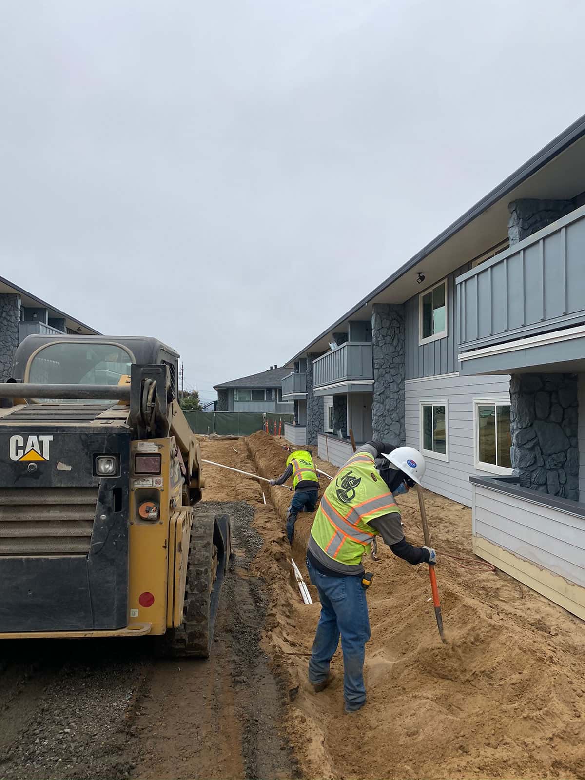 Commercial property maintenance and landscape enhancement project by K&D Landscaping
