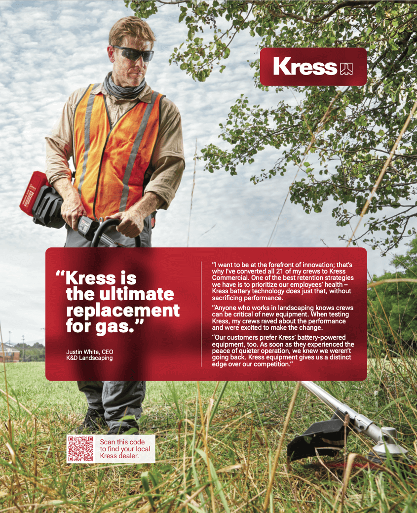 K&D Landscaping Converts to Kress Commercial