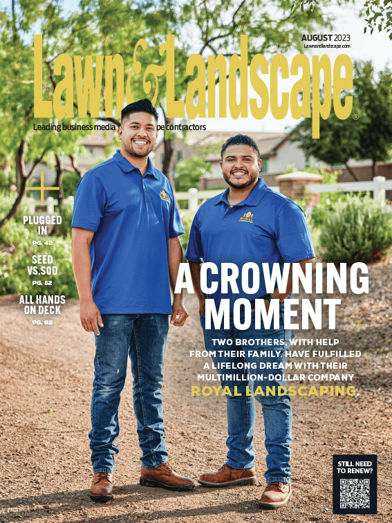 Lawn & Landscape magazine cover