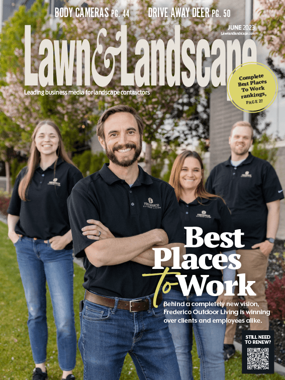Lawn & Landscape magazine cover