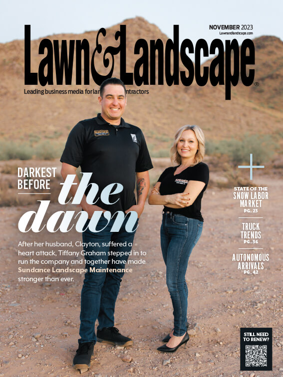 Lawn & Landscape magazine cover