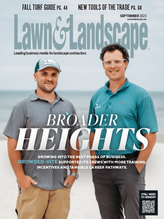 Lawn & Landscape magazine cover