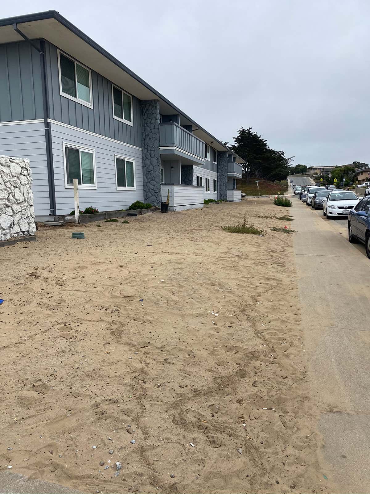 Irrigation and landscape installation project at a multifamily property by K&D Landscaping