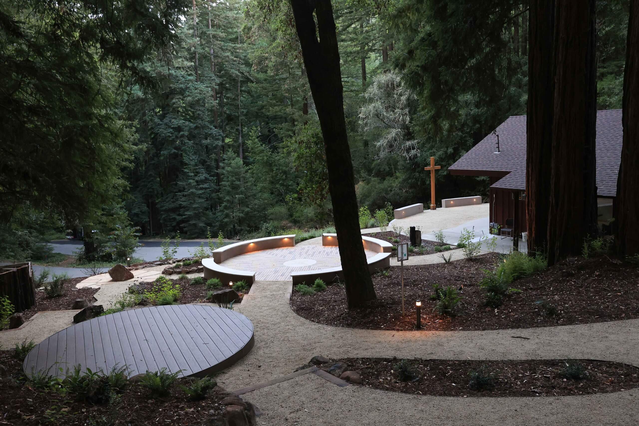 Landscape design-build project integrating natural materials and outdoor functionality by K&D Landscaping