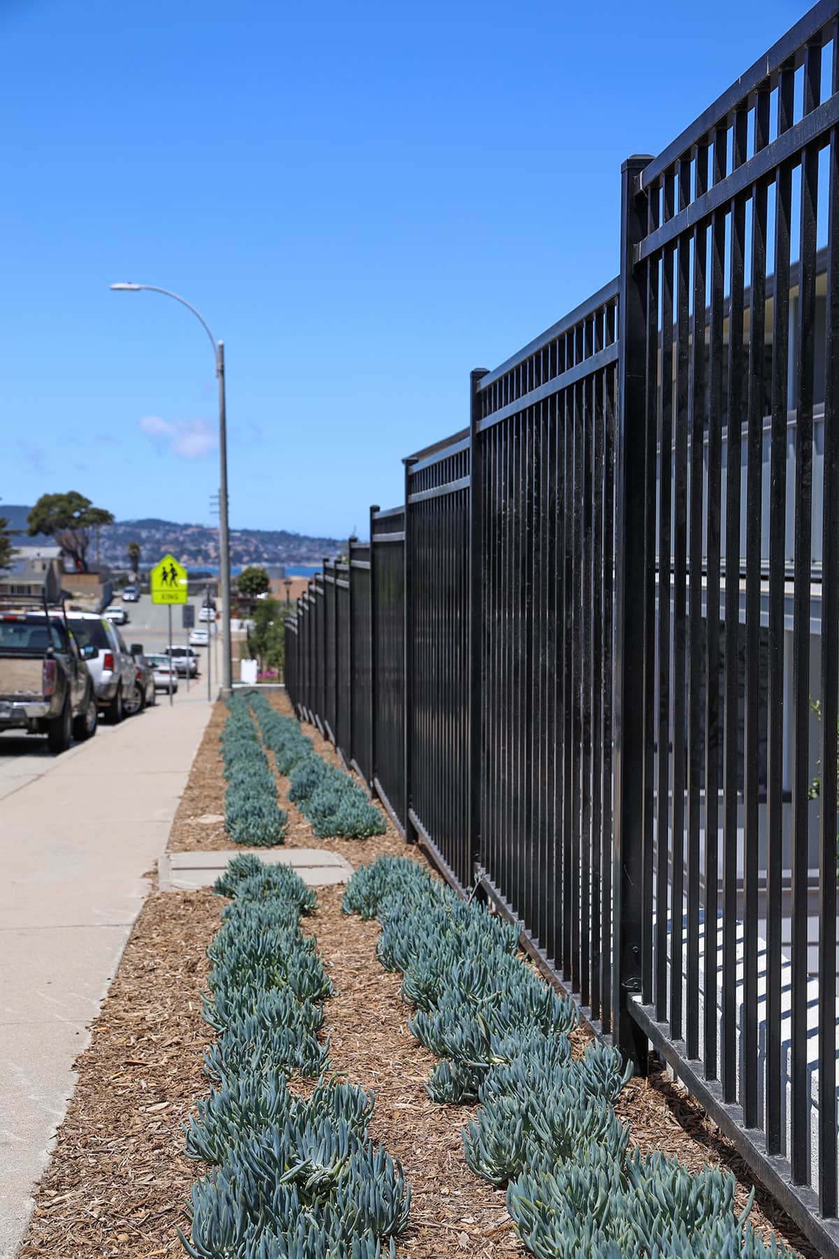 Newly renovated apartment community grounds by K&D Landscaping