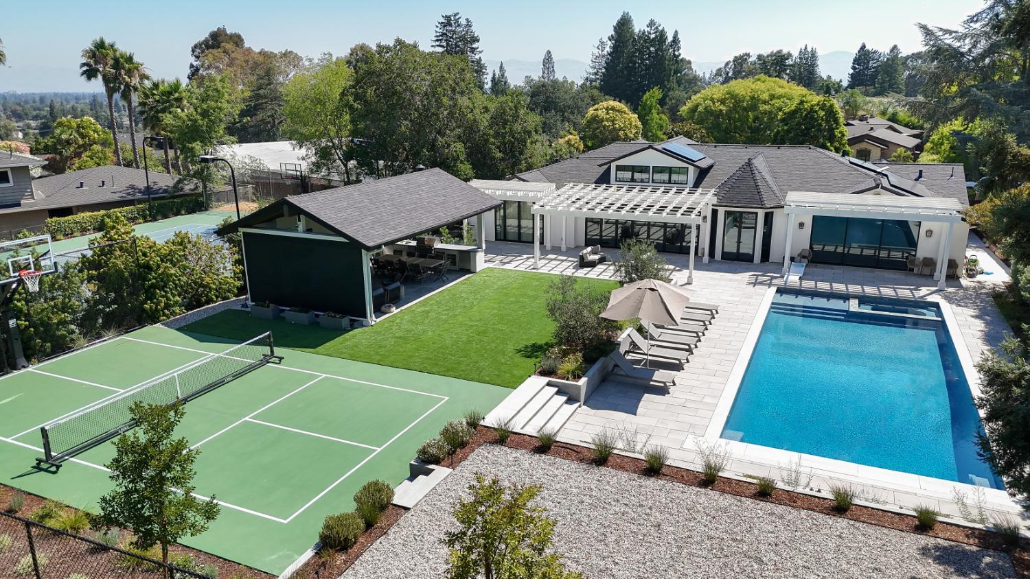 High-end residential landscape design and build transformation by K&D Landscaping