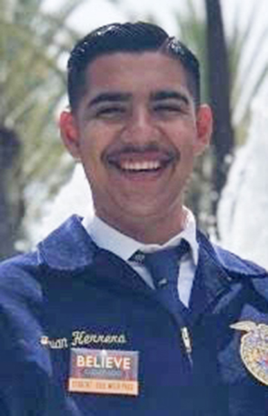 Watsonville High School student honored for landscaping skills