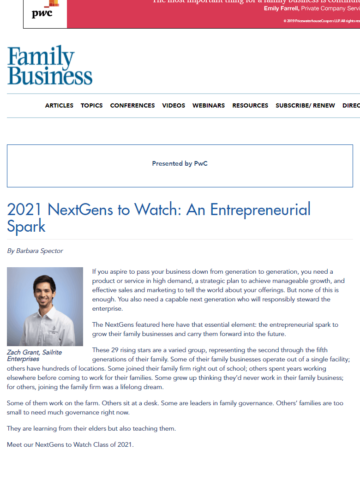 2021 NextGens to Watch: An Entrepreneurial Spark